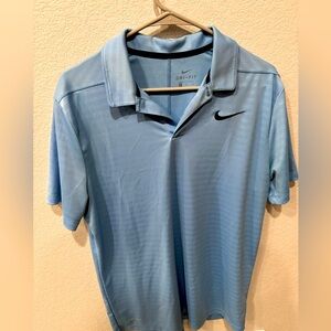 Great condition light blue Nike polo
